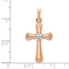 Gold Diamond Cross Pendants