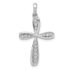 Gold Diamond Cross Pendants