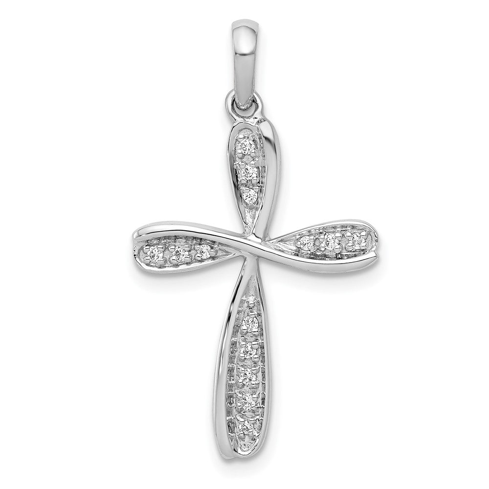 Gold Diamond Cross Pendants