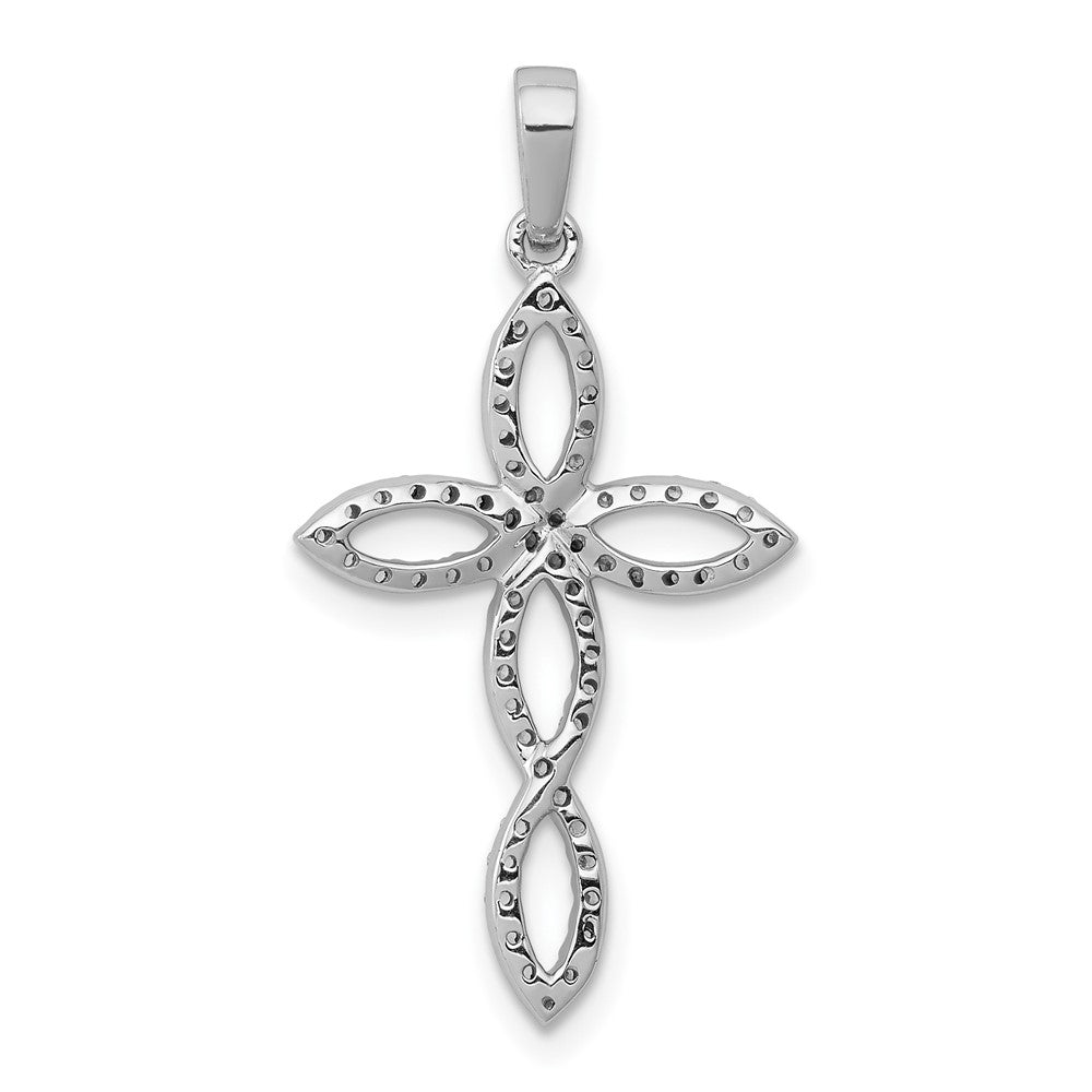 Gold Diamond Cross Pendants