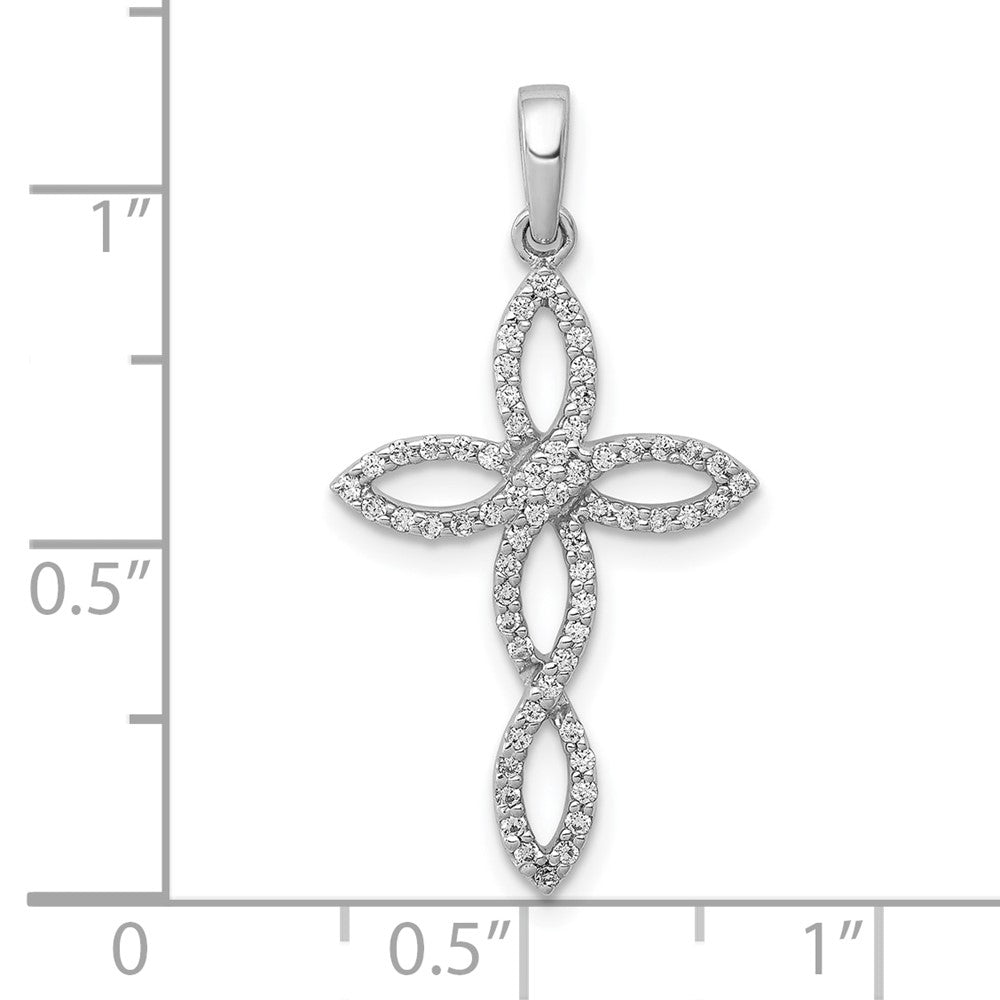 Gold Diamond Cross Pendants