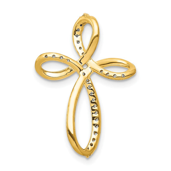 Gold Diamond Cross Pendants