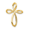 Gold Diamond Cross Pendants