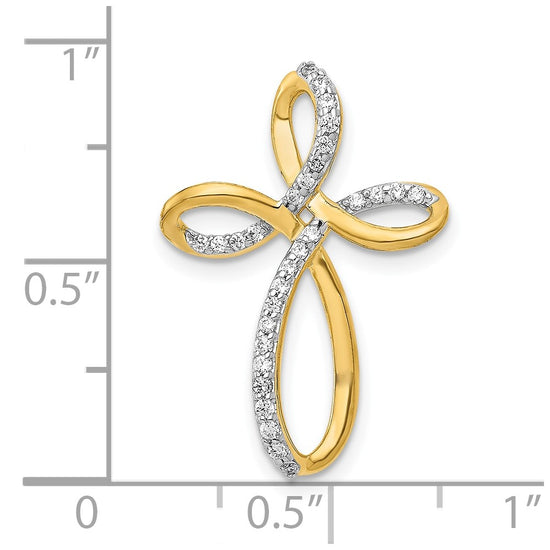 Gold Diamond Cross Pendants