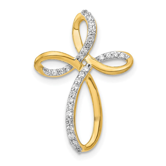 Gold Diamond Cross Pendants