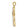 14k 1/3 carat Diamond Cross Pendant