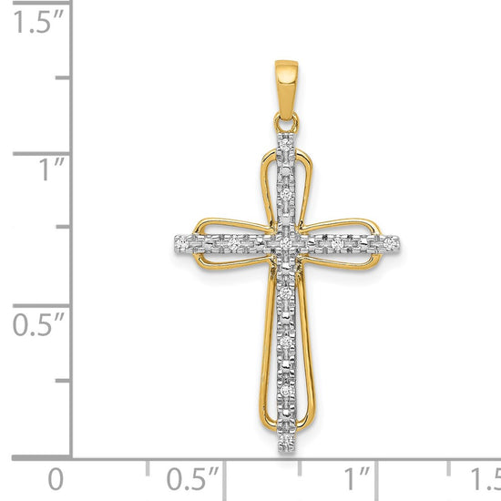 Diamond Cross Pendants