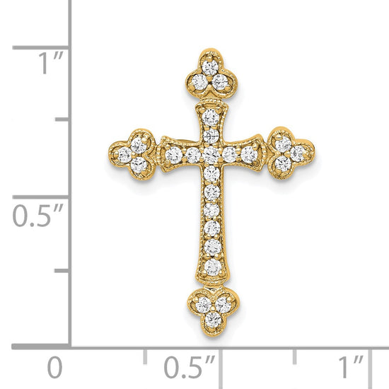 Diamond Budded Cross Chain Slides