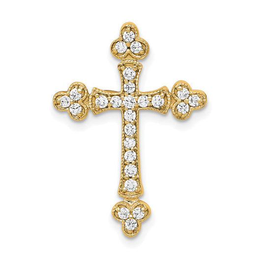 Diamond Budded Cross Chain Slides