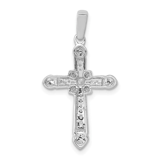 Diamond Filigree Cross Pendants
