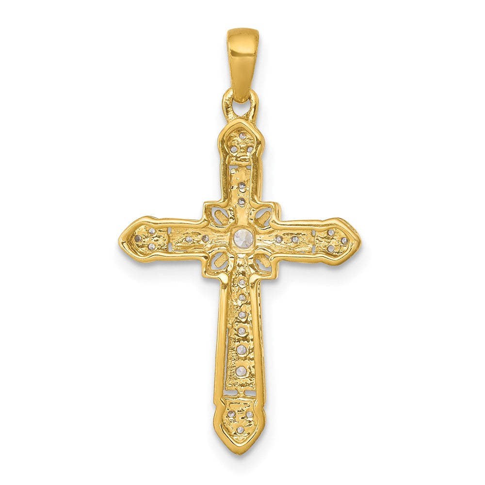 Diamond Filigree Cross Pendants