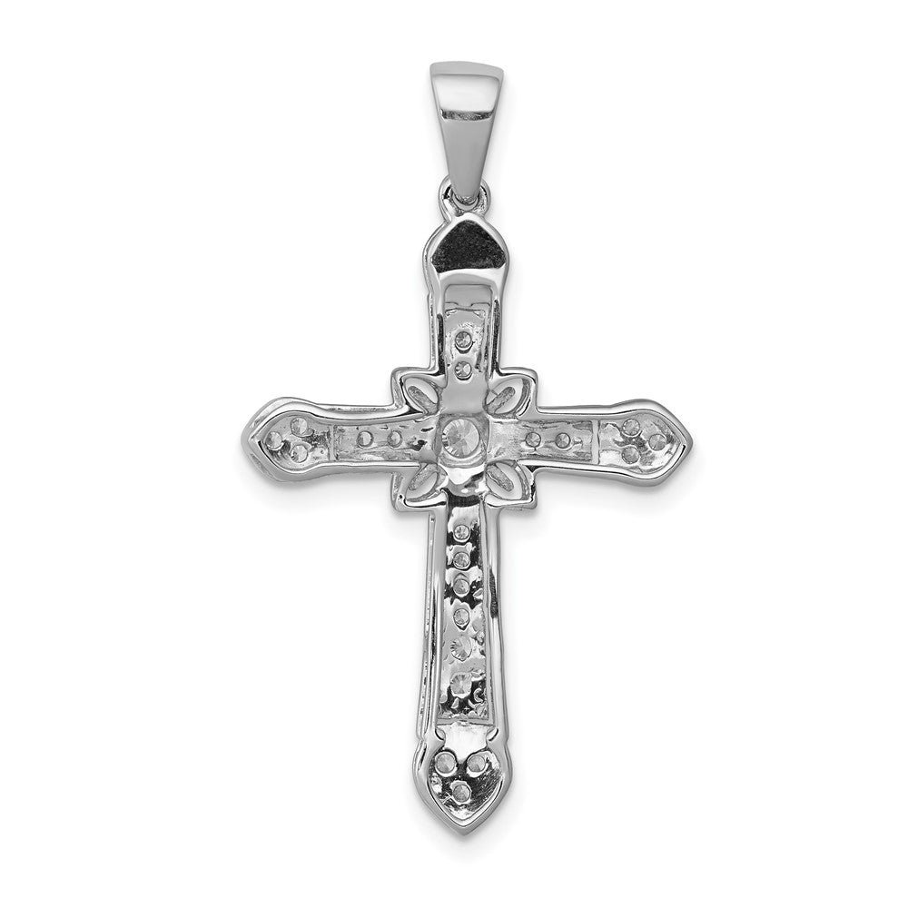 Diamond Filigree Cross Pendants