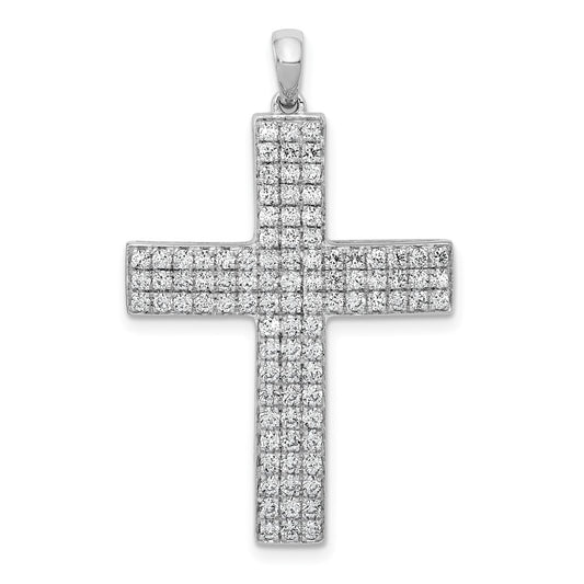 Diamond Latin Cross Pendants
