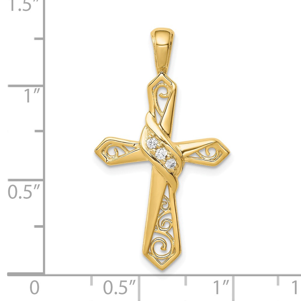 Diamond Cross Pendants