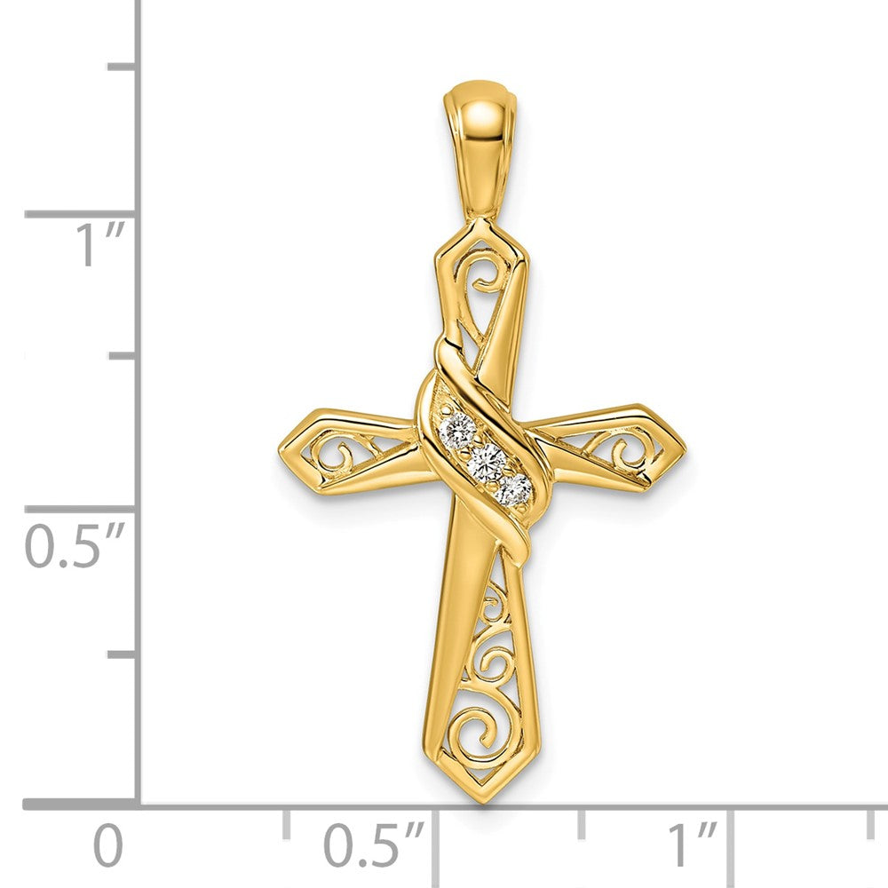 Diamond Cross Pendants