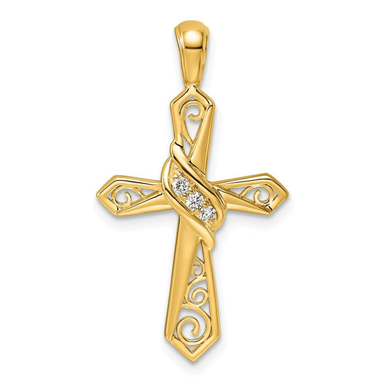 Diamond Cross Pendants