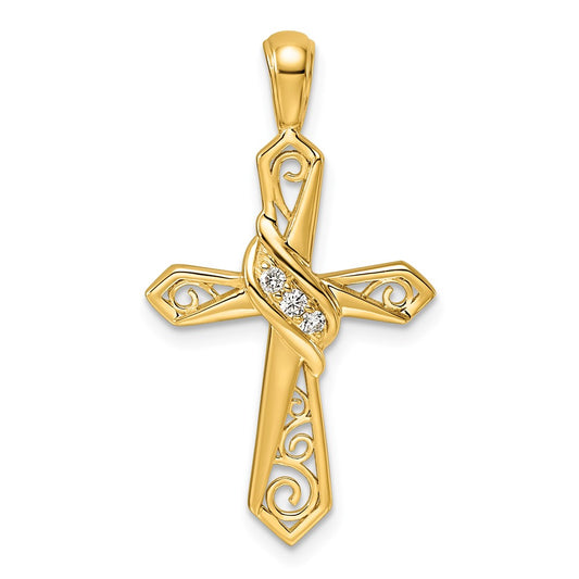 Diamond Cross Pendants