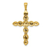 14k 1/2 carat Diamond Cross Pendant