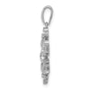 Diamond Snowflake Pendants