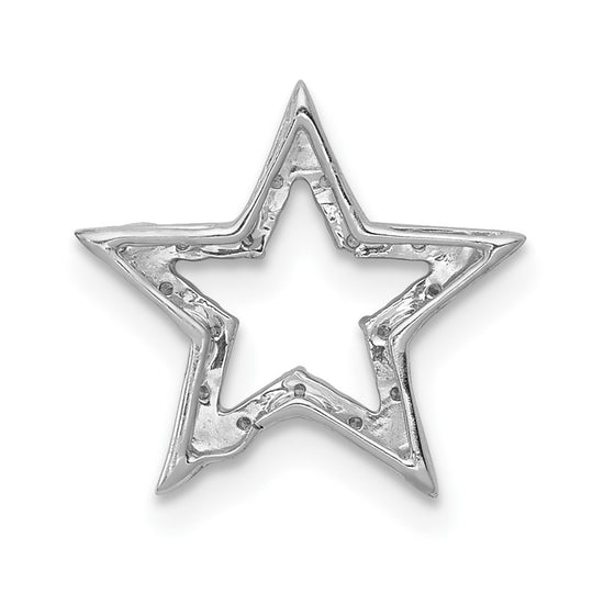 Diamond Star Chain Slide Pendants