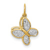 Gold Polished Butterfly Pendants