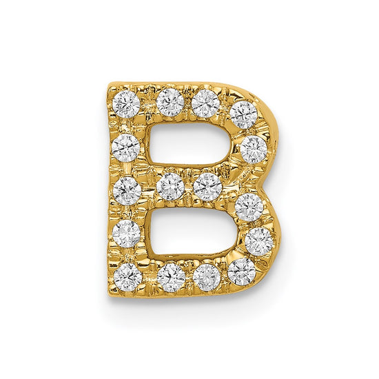 Diamond Initial Pendant