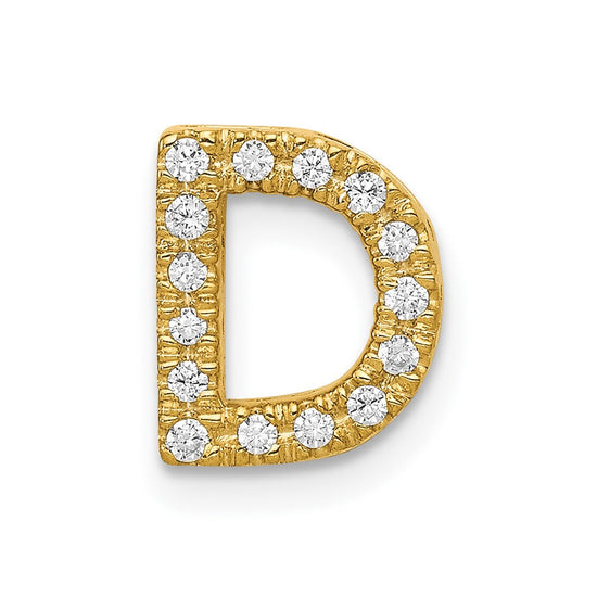 Diamond Initial Pendant
