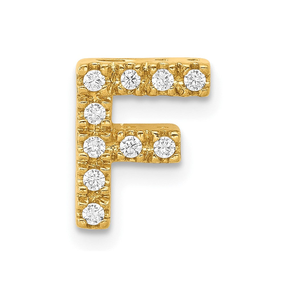 Diamond Initial Pendant