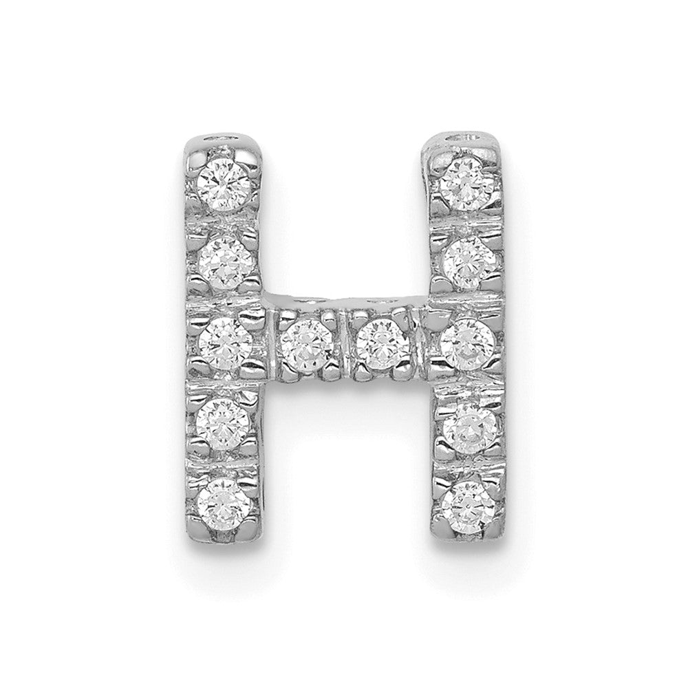 Diamond Initial Pendant
