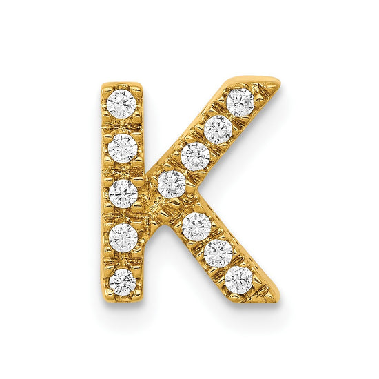 Diamond Initial Pendant