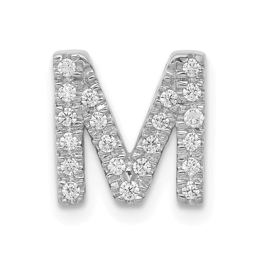 Diamond Initial Pendant