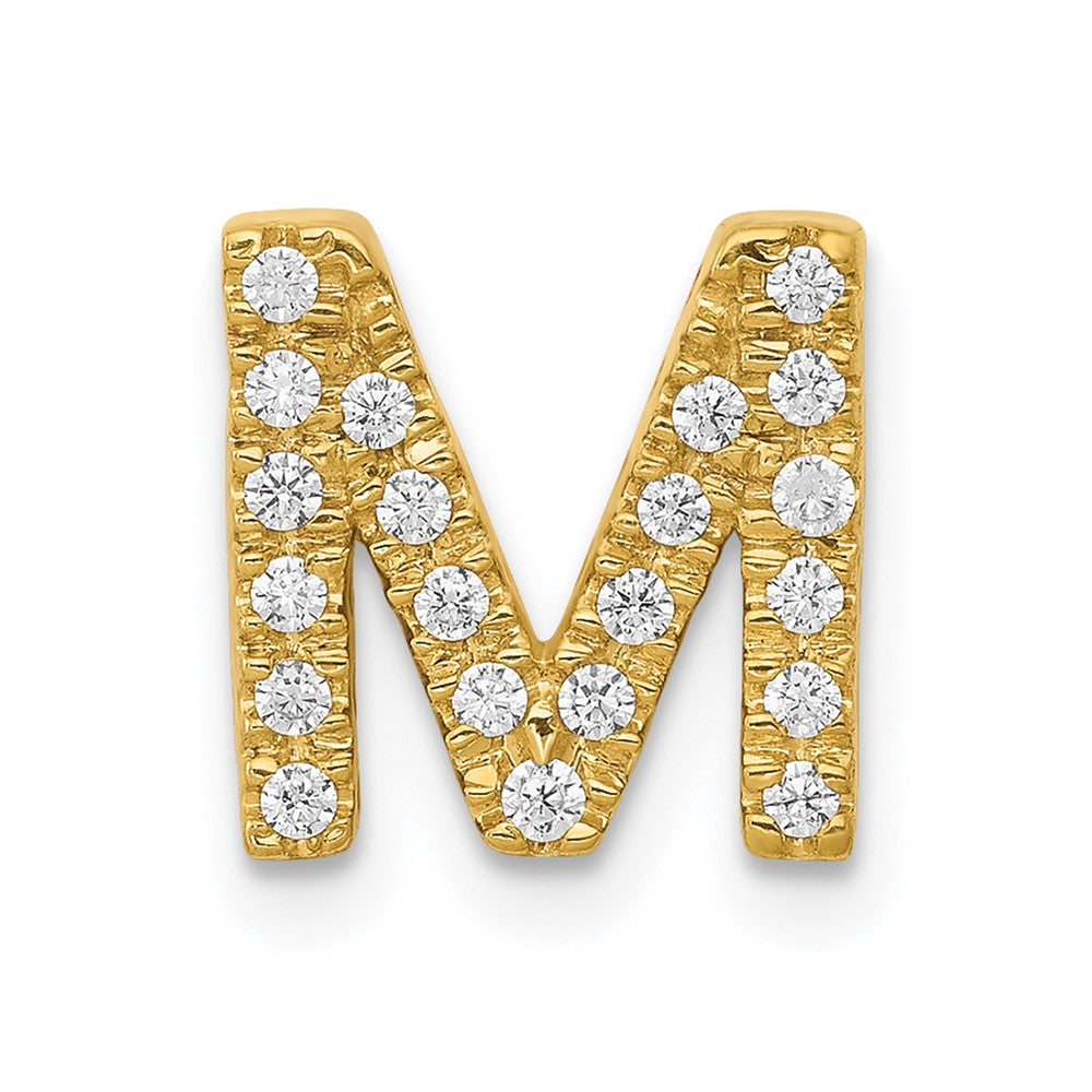 Diamond Initial Pendant