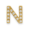 Diamond Initial Pendant