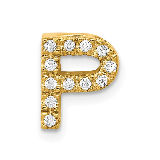 Diamond Initial Pendant