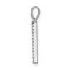 Diamond Initial Pendant