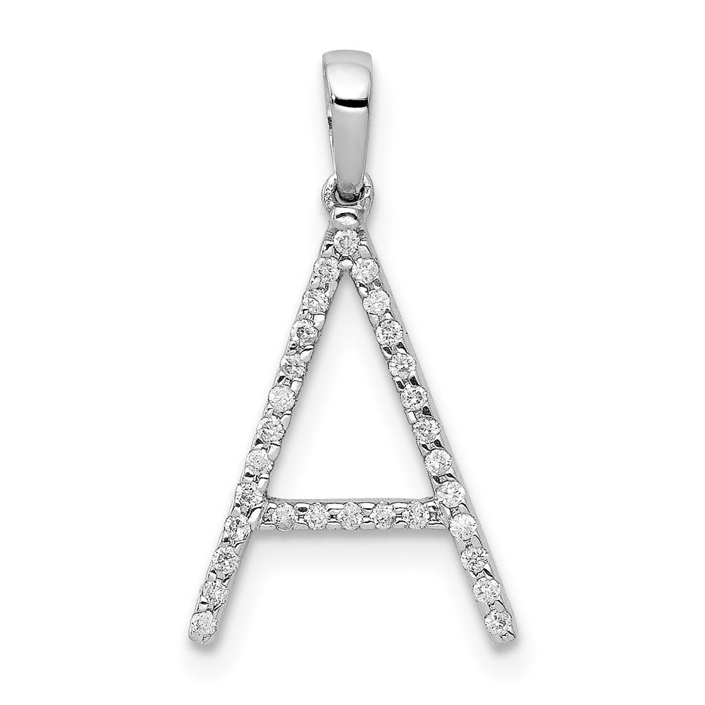 Diamond Initial Pendant