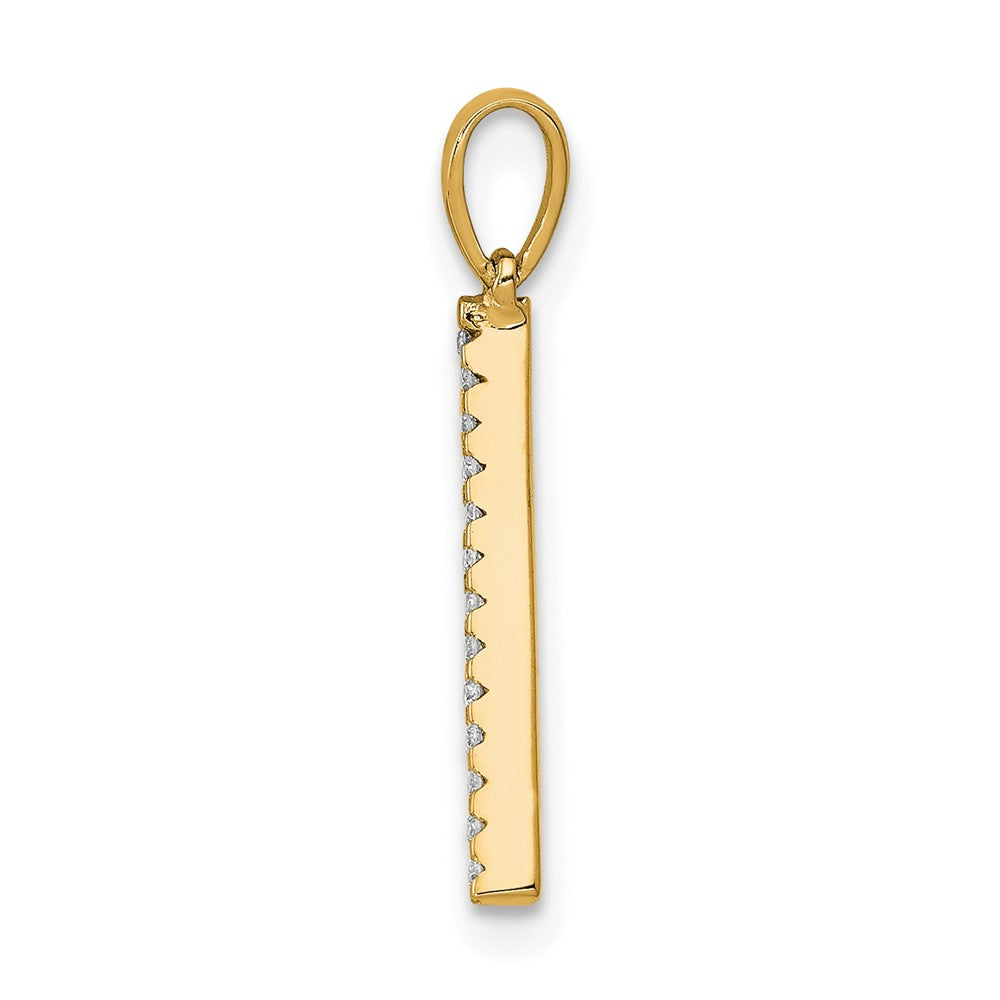Diamond Initial Pendant