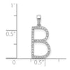 Diamond Initial Pendant