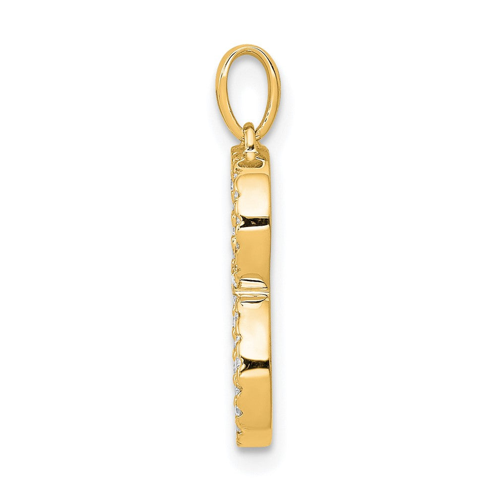 Diamond Initial Pendant