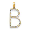 Diamond Initial Pendant