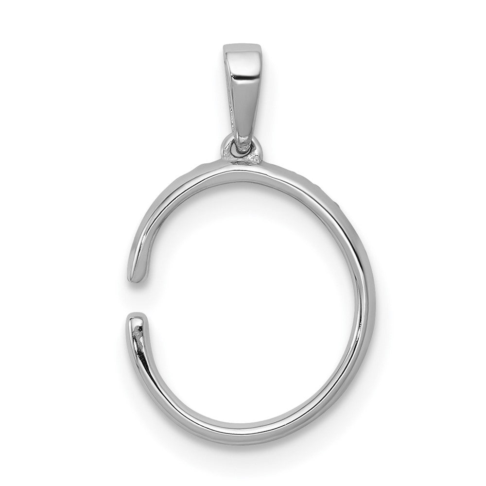 Diamond Initial Pendant