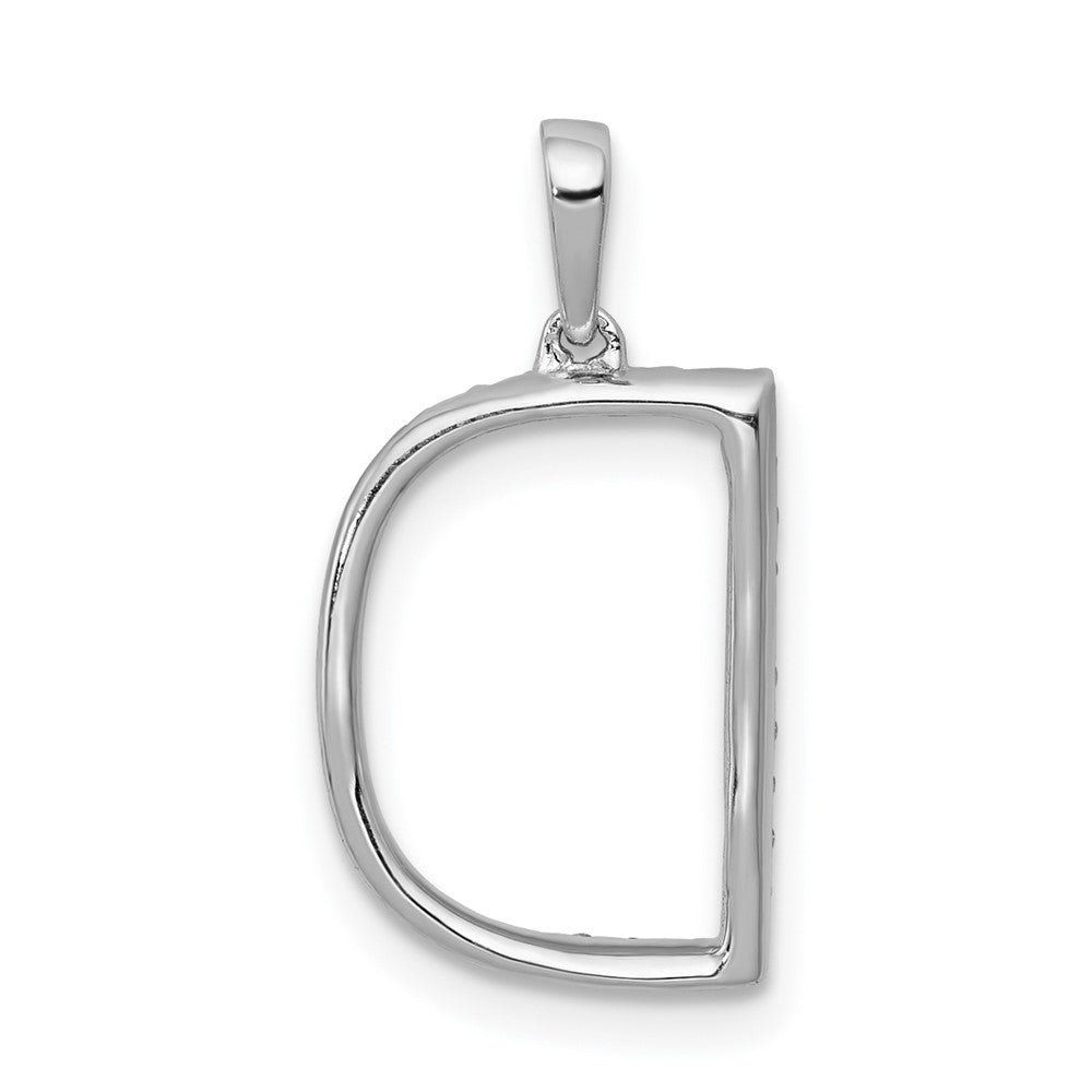 Diamond Initial Pendant