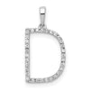 Diamond Initial Pendant
