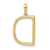 Diamond Initial Pendant
