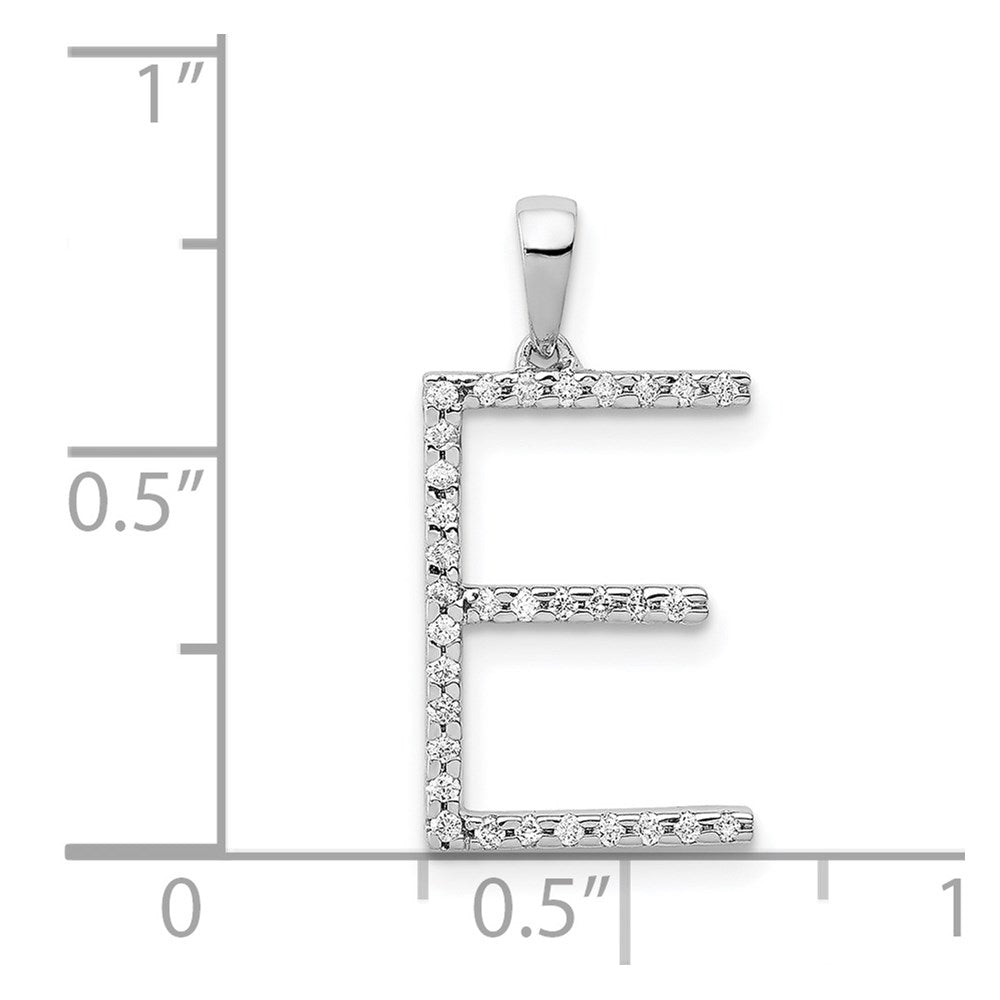 Diamond Initial Pendant