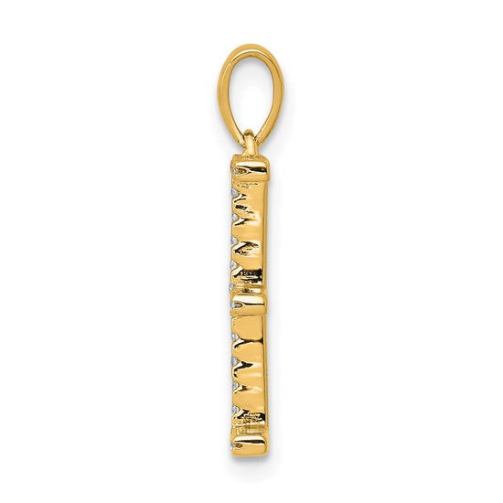 Diamond Initial Pendant