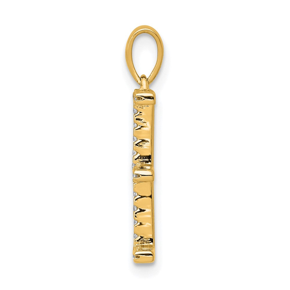 Diamond Initial Pendant