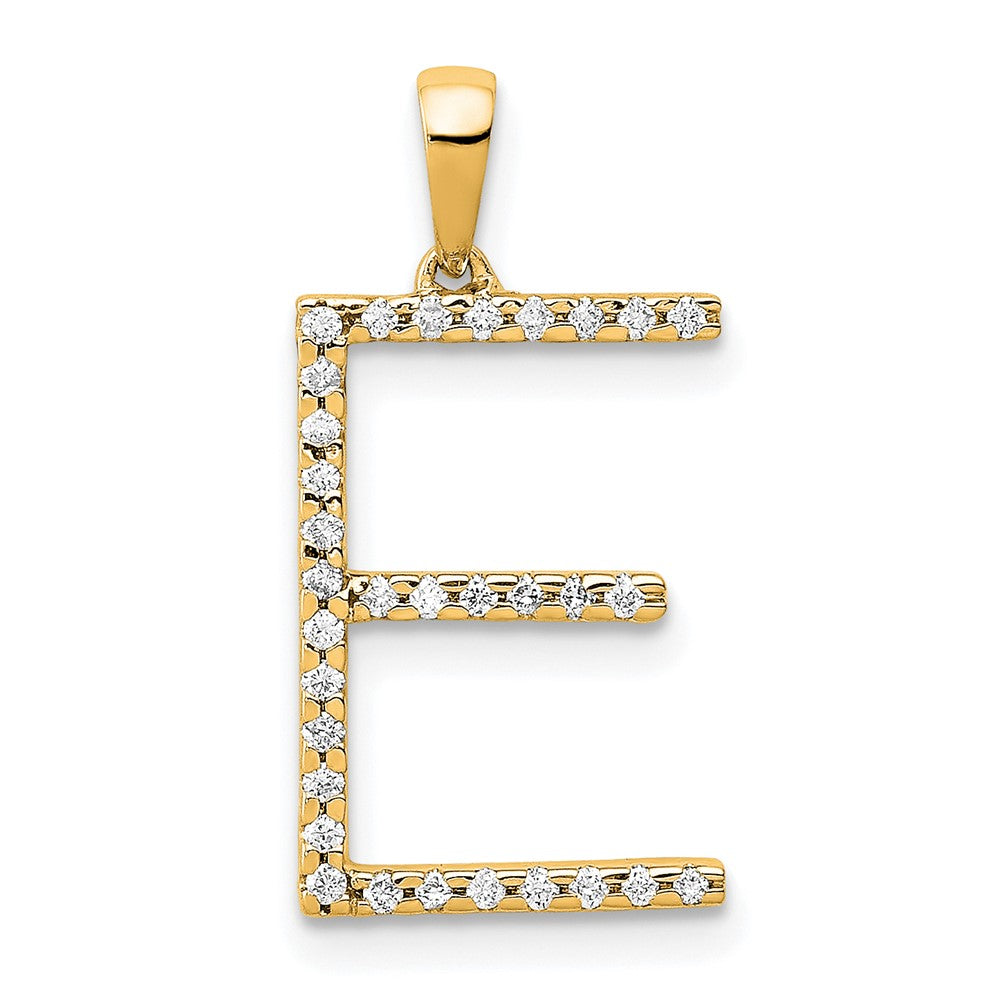 Diamond Initial Pendant