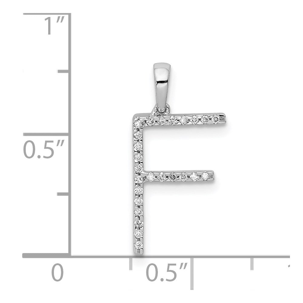 Diamond Initial Pendant
