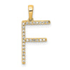 Diamond Initial Pendant
